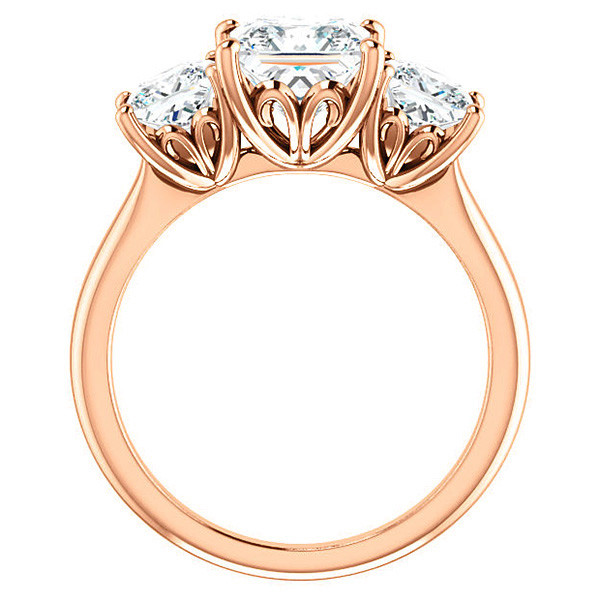 Lifelong Journey 1 Carat Moissanite Heart Ring