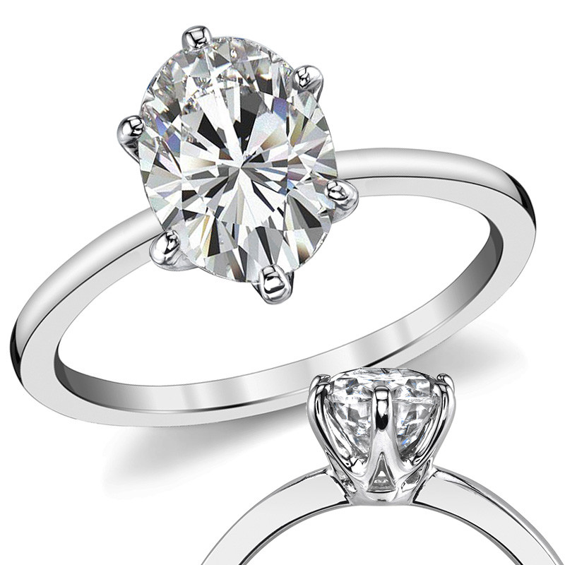 moissanite tiffany setting