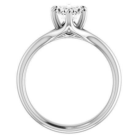 Designer Style 6 Prong Trellis Oval Solitaire Ring - sol404-ov ...