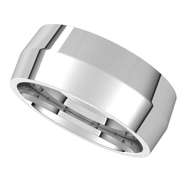 8mm Platinum Mens Wedding Band Cheap Sale | bellvalefarms.com