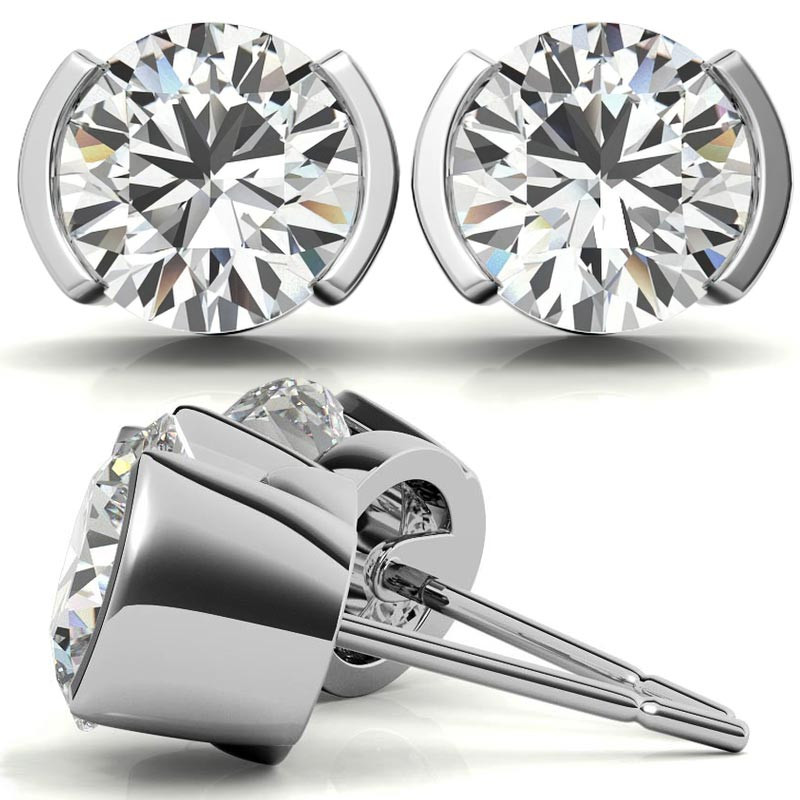 Diamond Tennis Long Earrings - 993J0RIADFGERYG-3.00 – Rocky Point Jewelers