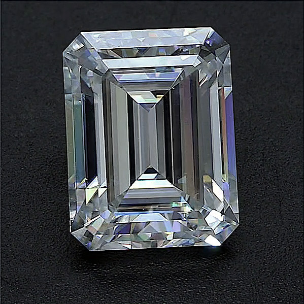 1 CT to 3 CT Emerald Cut Moissanite Loose Stone F Color Excellent Cut Grade 1 CT to 3 CT Emerald Cut Moissanite Loose Stone F Color Excellent Cut Grade