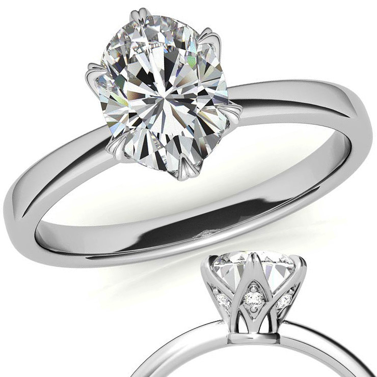 6 Prong Solitaire Engagement Ring by Vatche | 4567