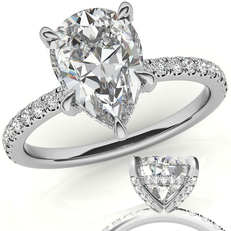 Pear Cut Engagement Ring - Buy Pear Cut Engagement Ring – Eurekalook