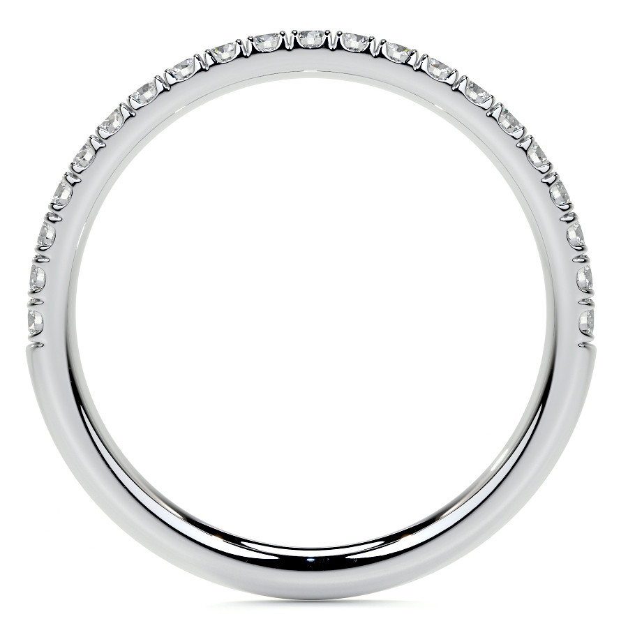 thumbnail image 2 of CUSTOMIZE JEWELS 1.1 Carat Cushion Moissanite Engagement Ring - Hidden Halo With Natural Diamonds In 14k Gold 2 of 12