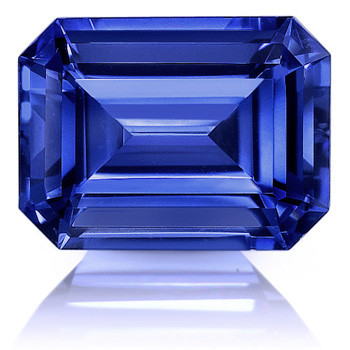 .29ct Loose Emerald Cut Genuine Blue Sapphire Gemstone 5 x 3mm 