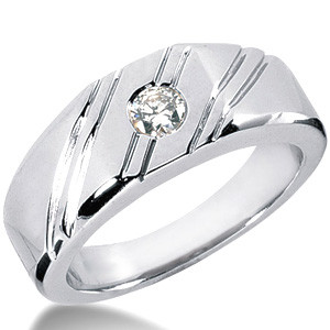 4mm, 0.25ct Round Mens Moissanite Ring - sale-mens150d-jY6pY ...