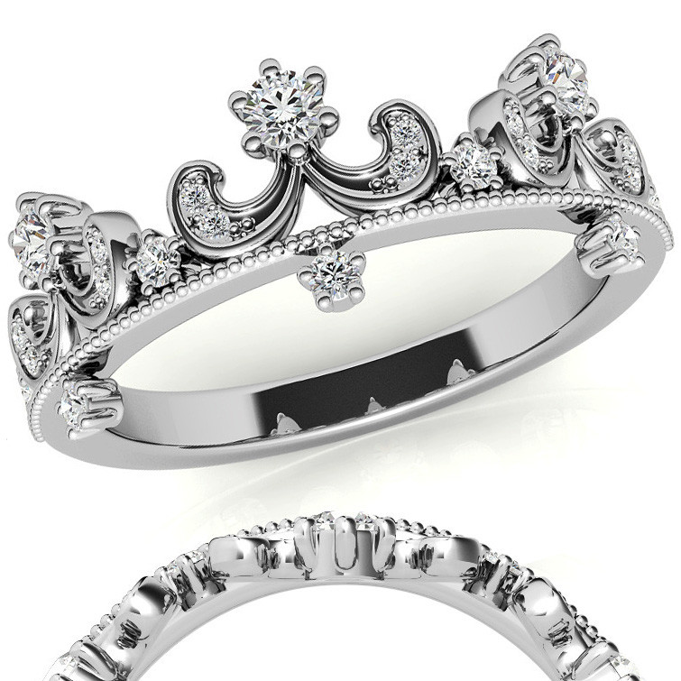 Moissanite tiara hotsell
