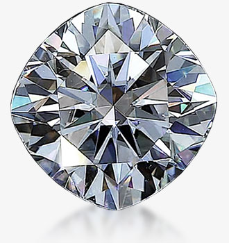 cushion shaped moissanite stones